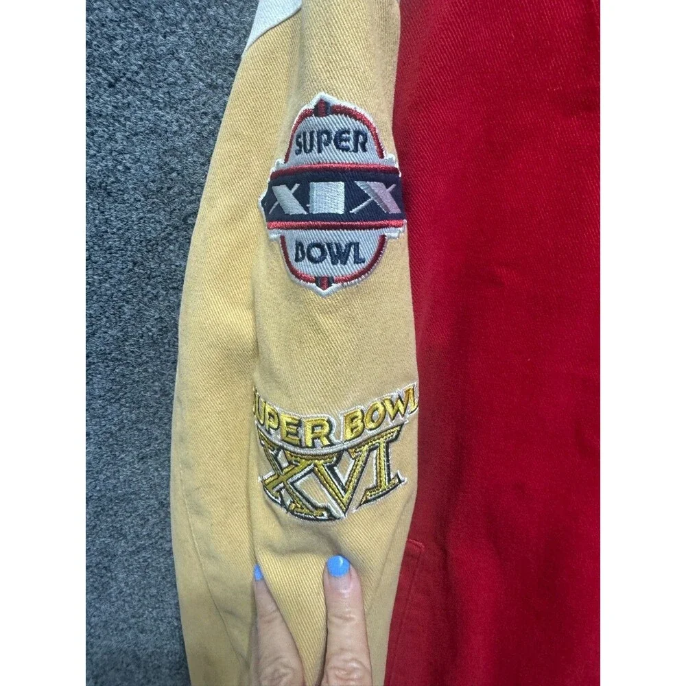 New G-III San Francisco 49ers Large 5X Super Bowl Champions Jacket